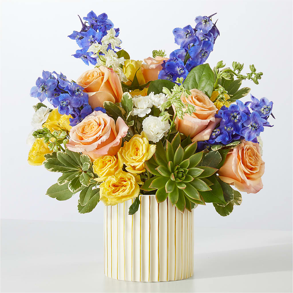 Cobalt Reverie Bouquet – Peonies Plants On Main, Woodruff SC