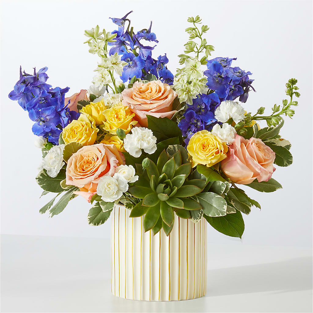 Cobalt Reverie Bouquet – Peonies Plants On Main, Woodruff SC