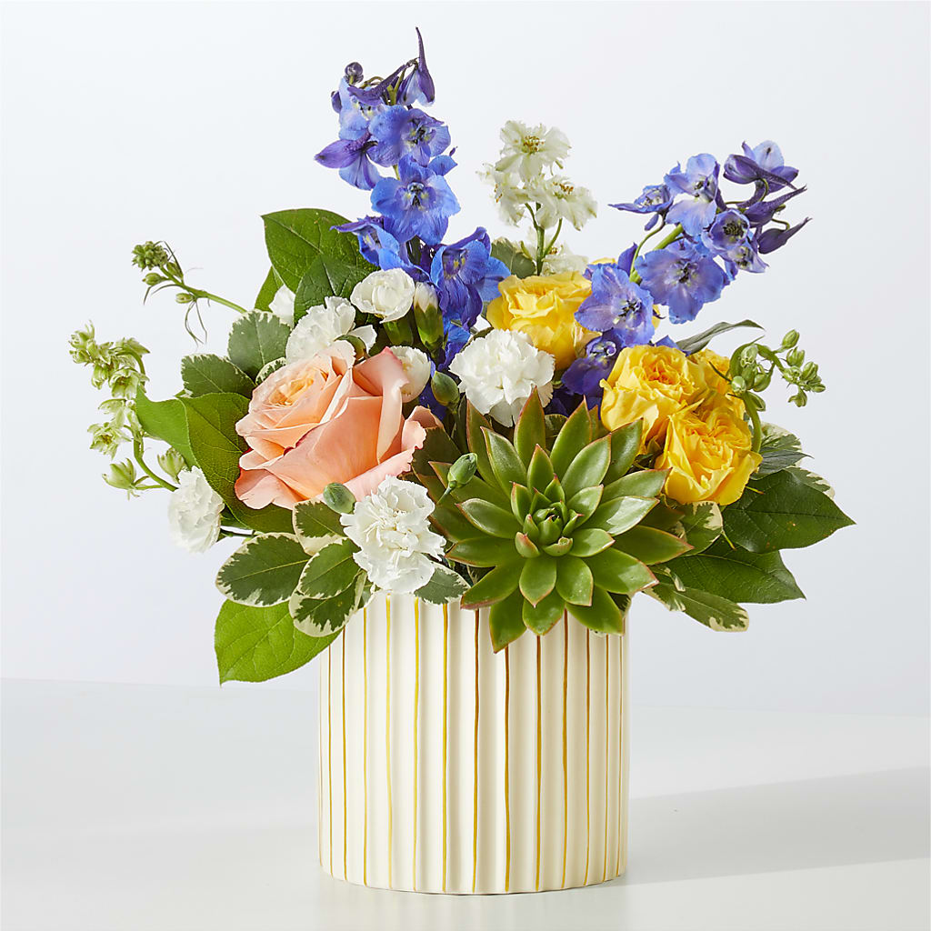 Cobalt Reverie Bouquet – Peonies Plants On Main, Woodruff SC