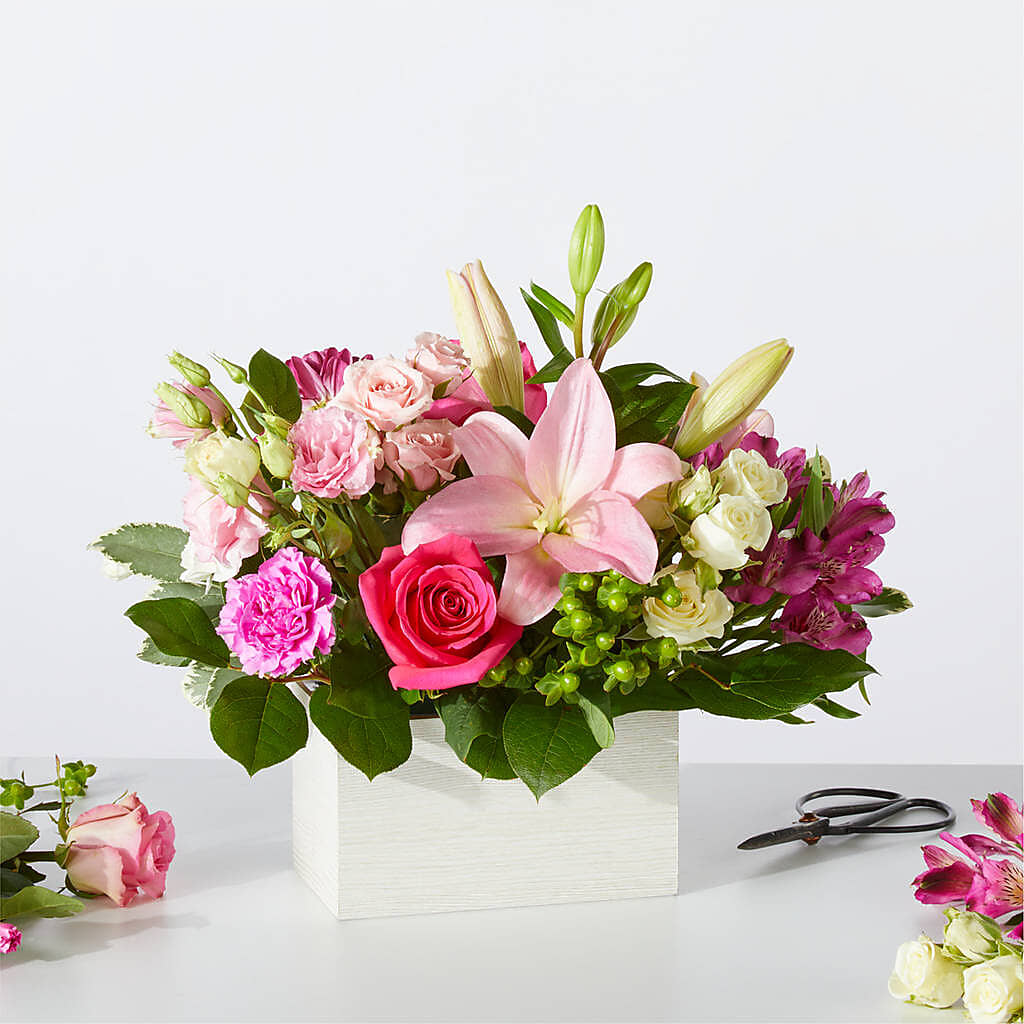 Sweetberry Box – A Florist Original – Peonies Plants On Main, Woodruff SC