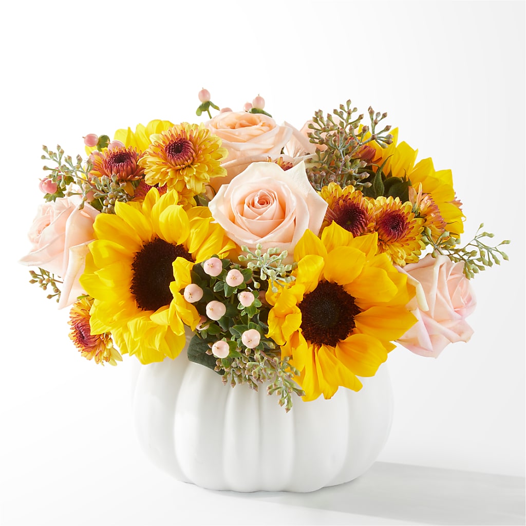 Pumpkin to Talk About Bouquet – Peonies Plants On Main, Woodruff SC