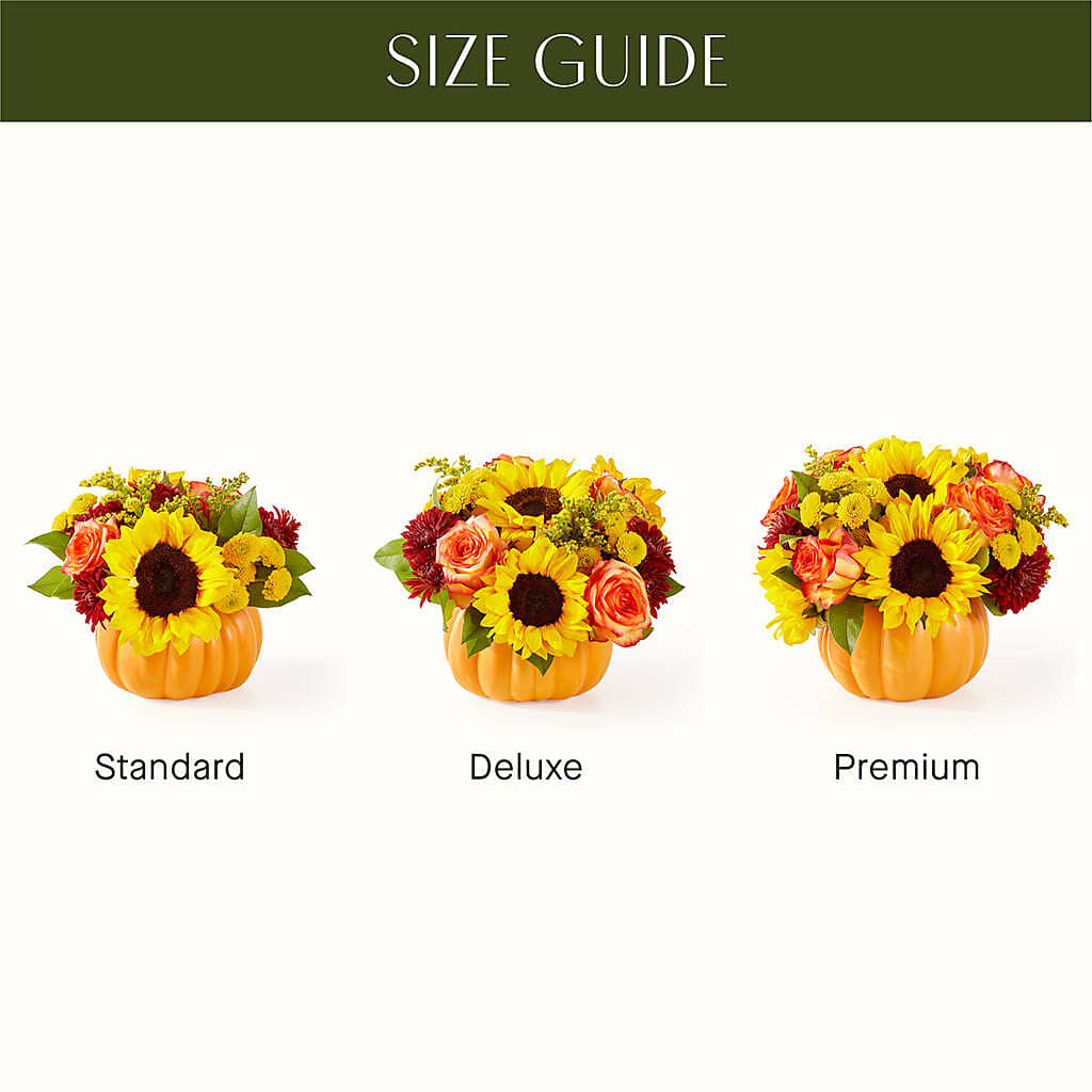 Golden Gourd Pumpkin Bouquet – Peonies Plants On Main, Woodruff SC