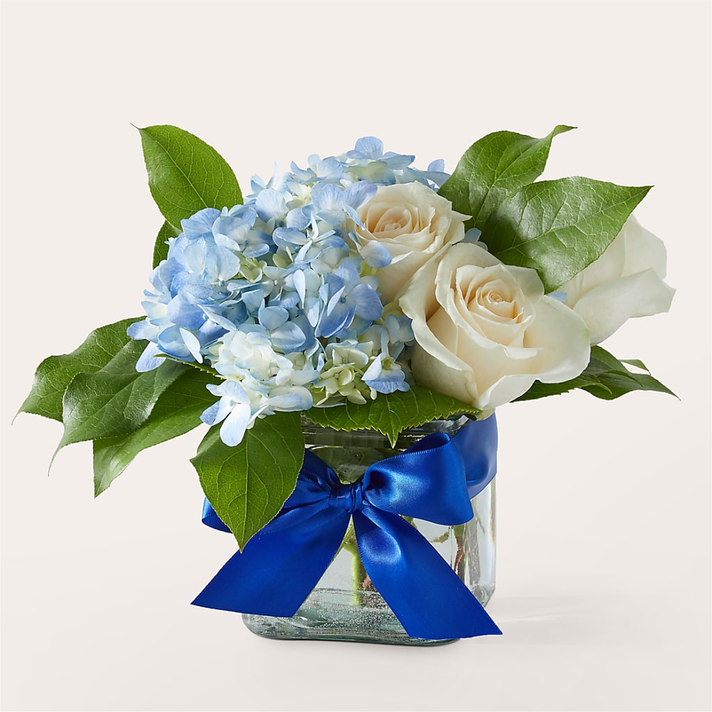 Sky Blue Delight Bouquet – Peonies Plants On Main, Woodruff SC