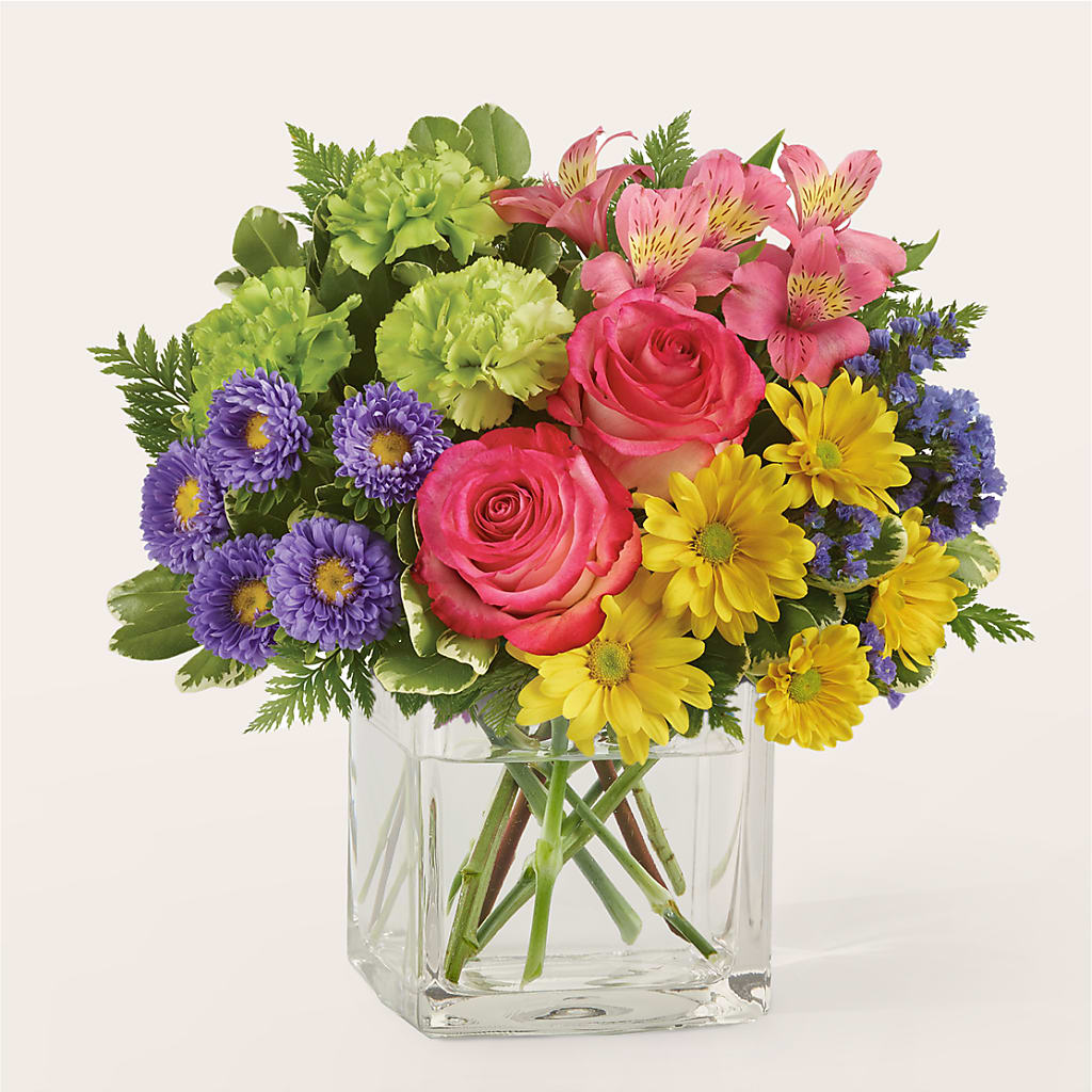 Candy Jar Bouquet – Peonies Plants On Main, Woodruff SC