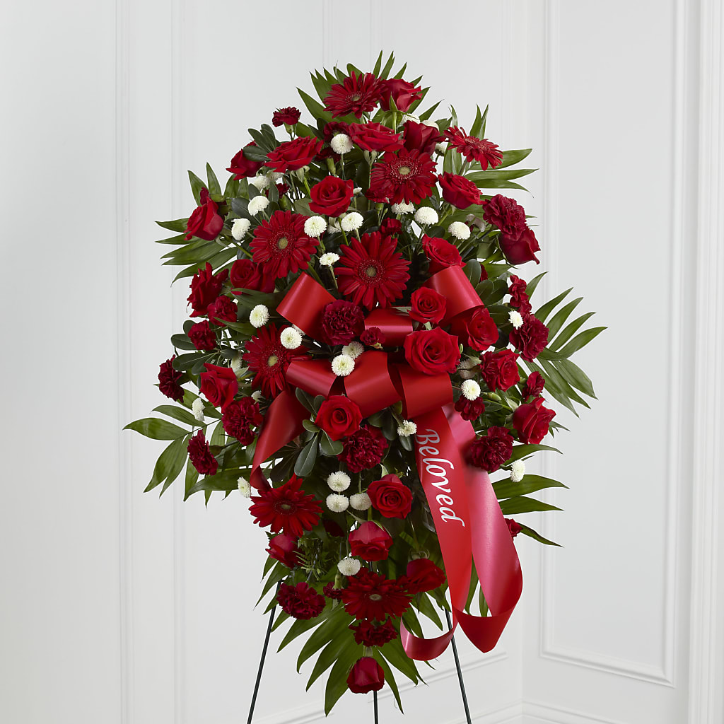 Treasured Memories Standing Spray – Peonies Plants On Main, Woodruff SC