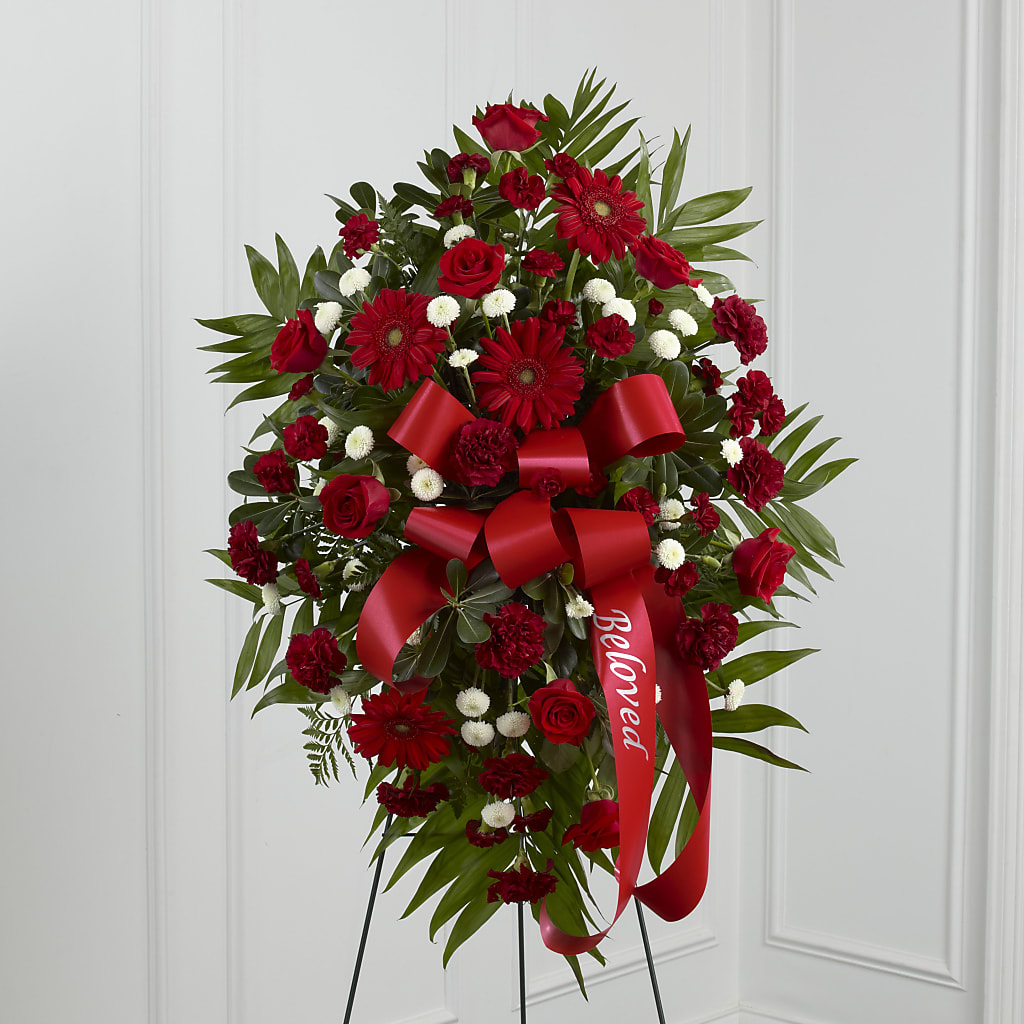Treasured Memories Standing Spray – Peonies Plants On Main, Woodruff SC