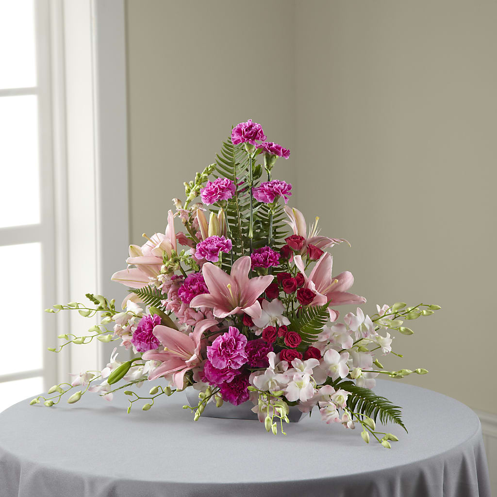 Uplifting Moments Arrangement – Peonies Plants On Main, Woodruff SC