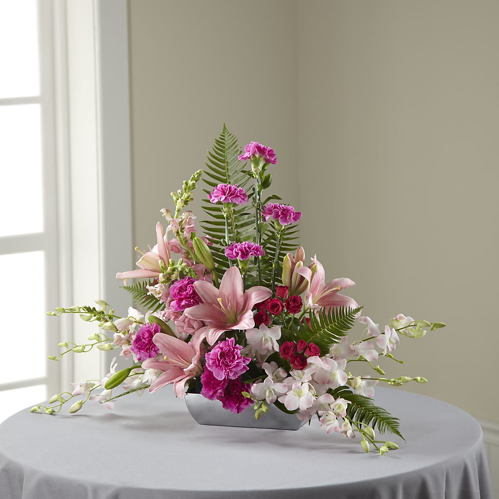 Uplifting Moments Arrangement – Peonies Plants On Main, Woodruff SC