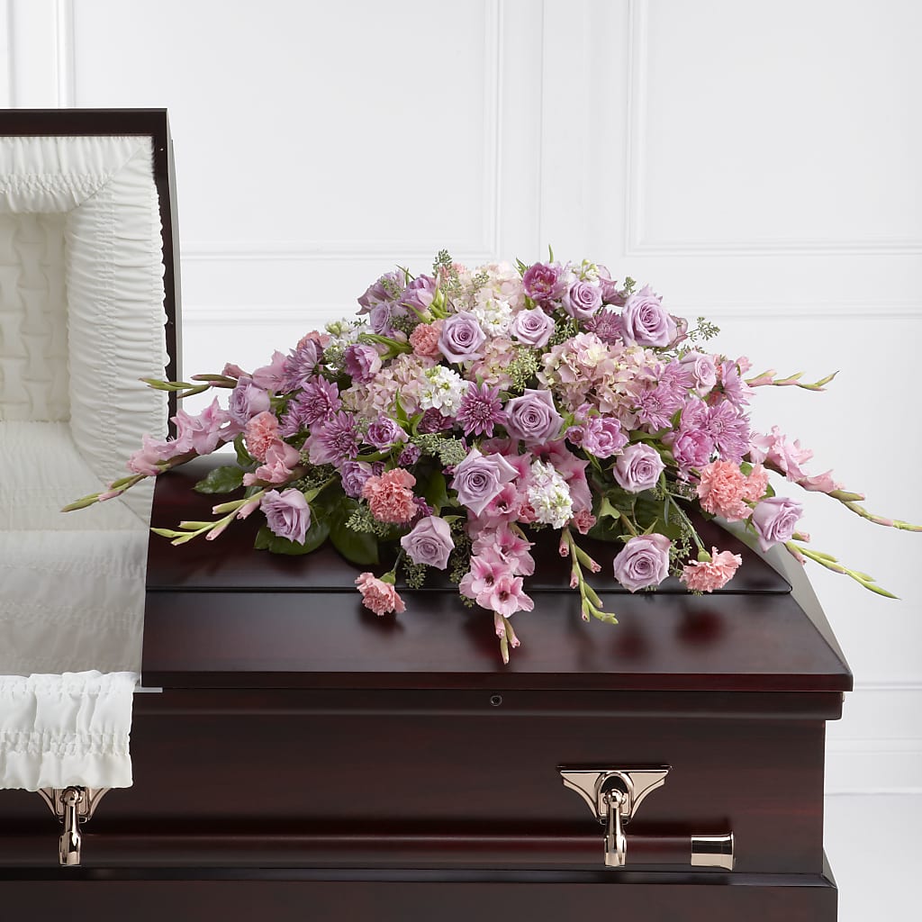 Immorata Casket Spray – Peonies Plants On Main, Woodruff SC