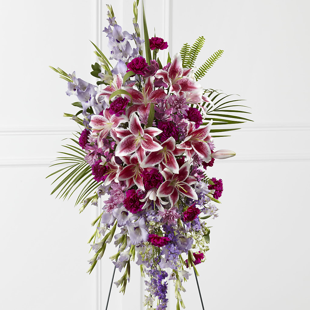 Tender Touch Standing Spray – Peonies Plants On Main, Woodruff SC