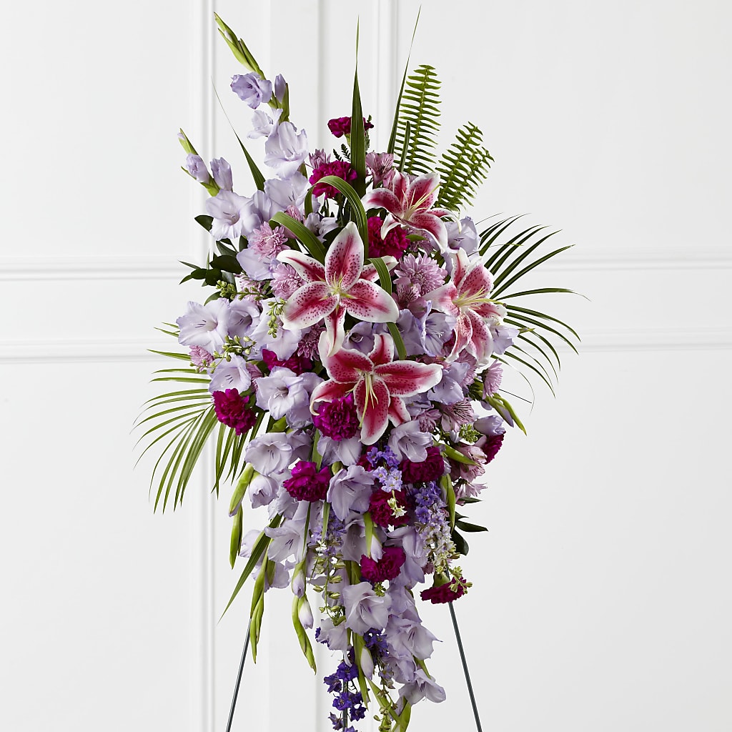 Tender Touch Standing Spray – Peonies Plants On Main, Woodruff SC