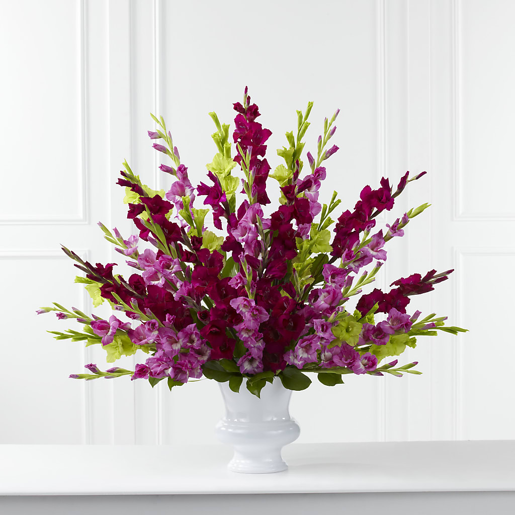 Solemn Offering Arrangement – Peonies Plants On Main, Woodruff SC