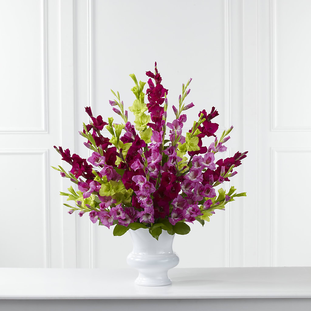Solemn Offering Arrangement – Peonies Plants On Main, Woodruff SC