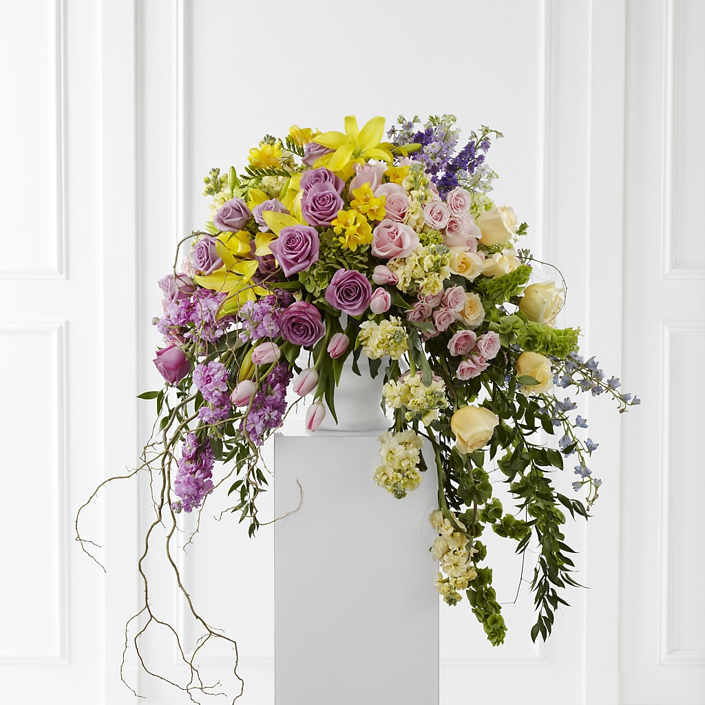 Display of Affection Arrangement – Peonies Plants On Main, Woodruff SC