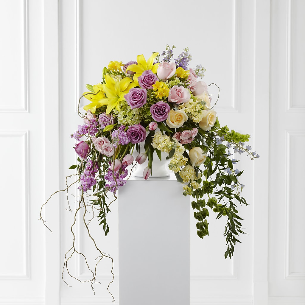 Display of Affection Arrangement – Peonies Plants On Main, Woodruff SC