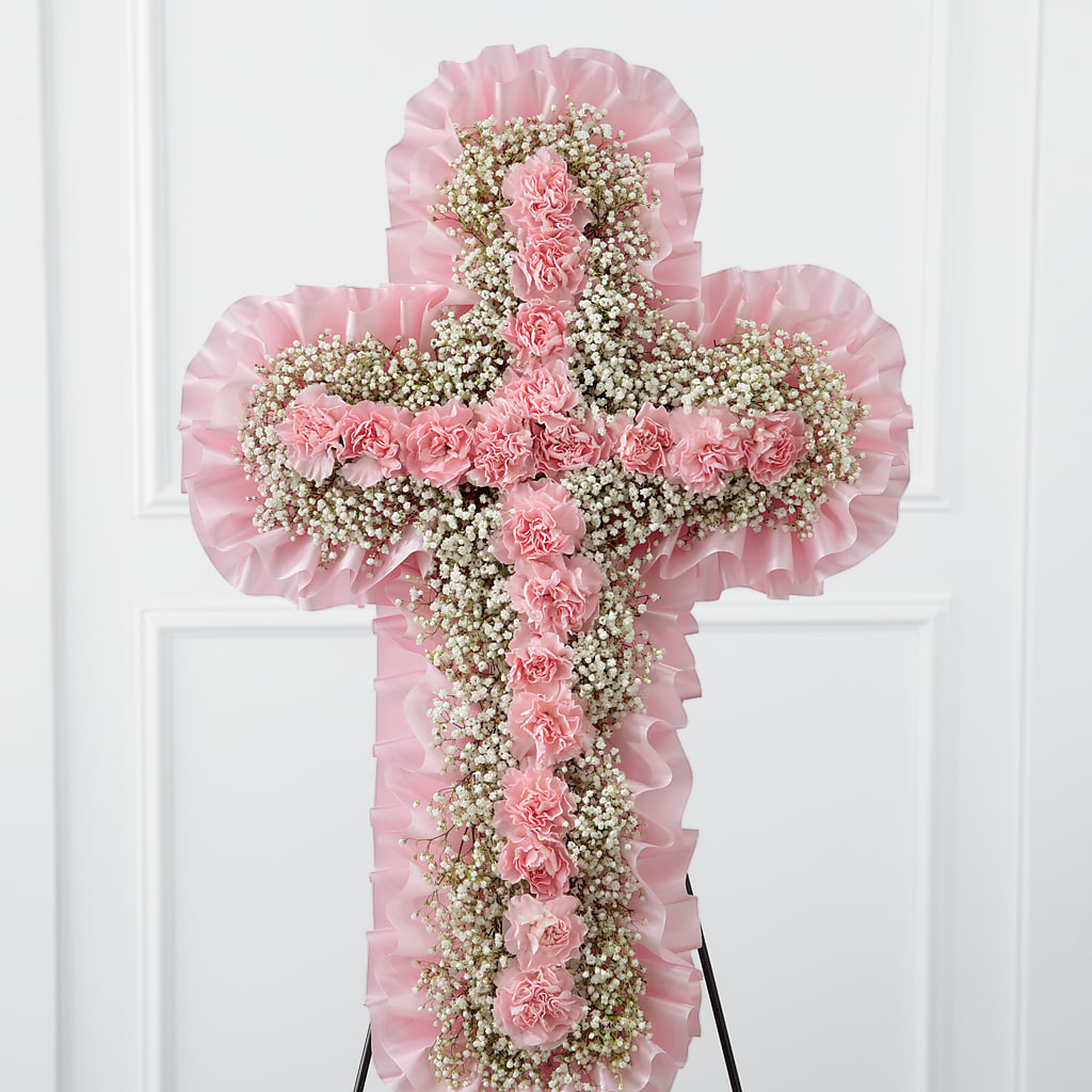 Angel's Cross Easel – Peonies Plants On Main, Woodruff SC