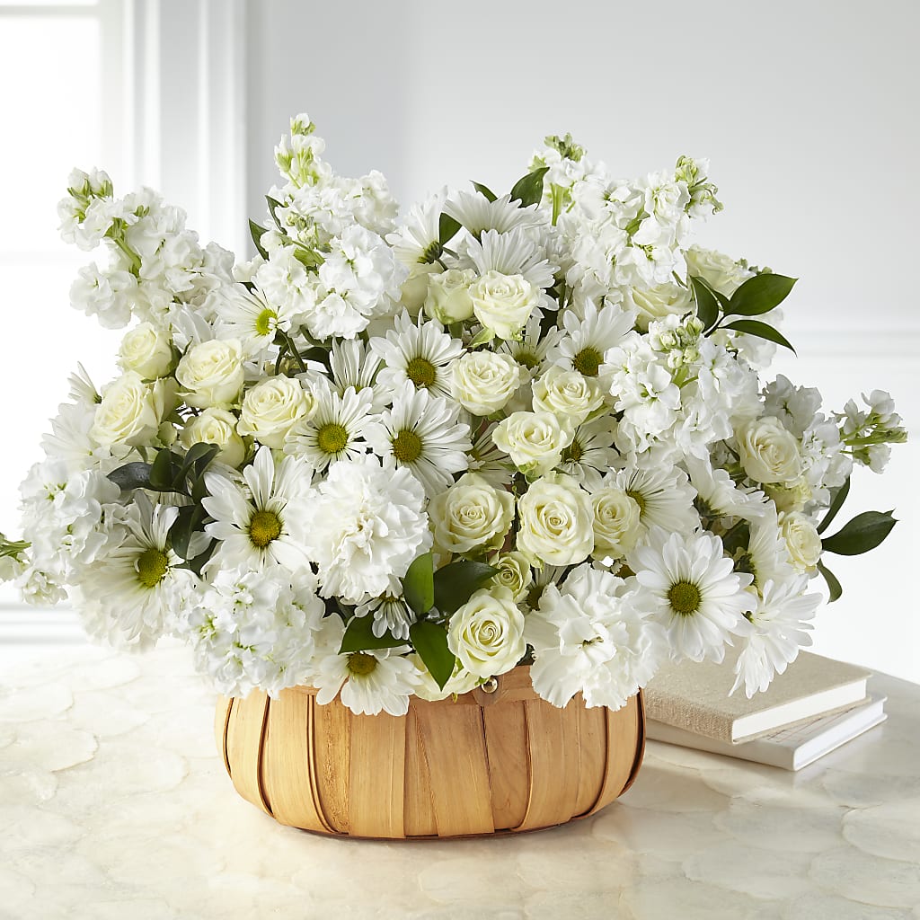 Graceful Garden Basket – Peonies Plants On Main, Woodruff SC