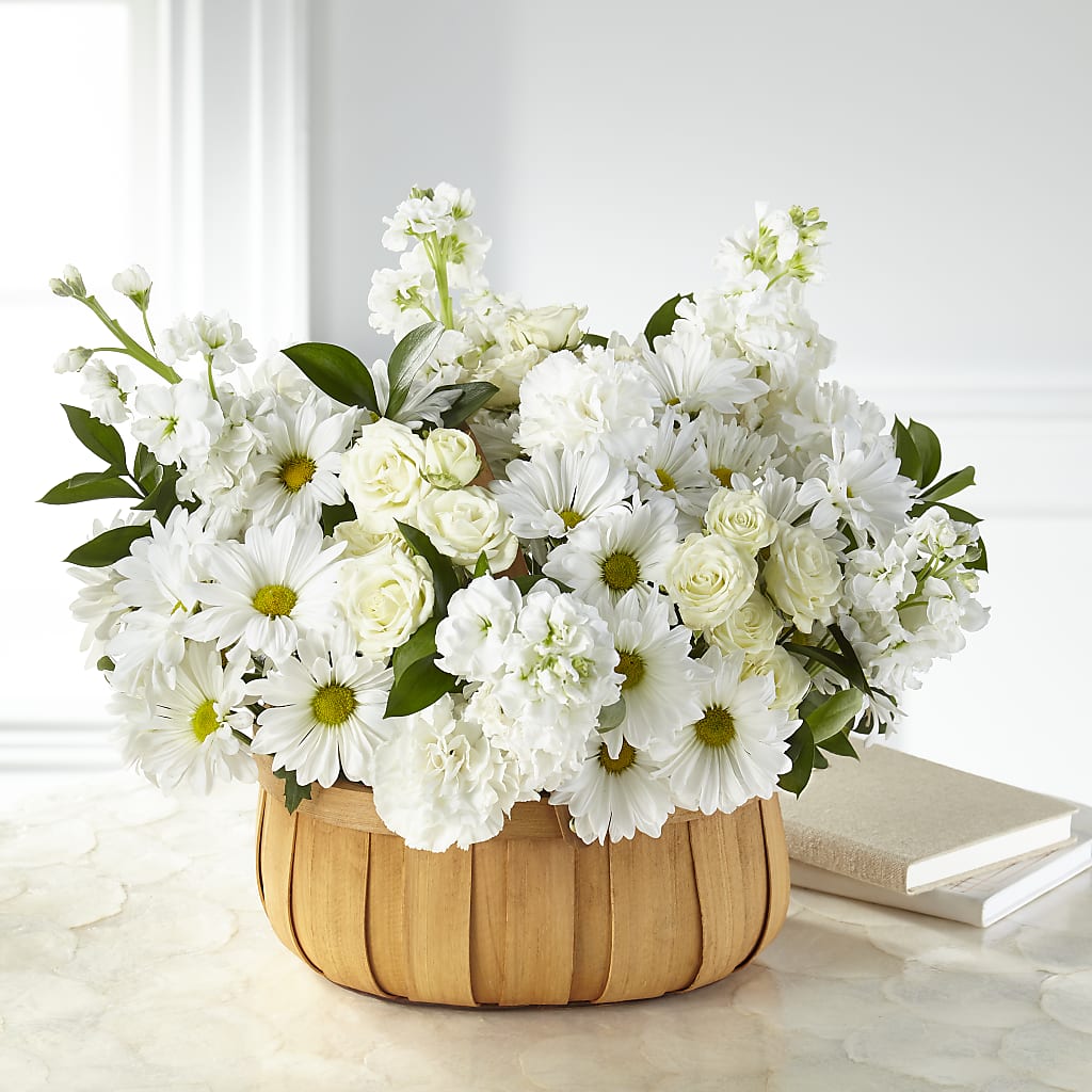 Graceful Garden Basket – Peonies Plants On Main, Woodruff SC