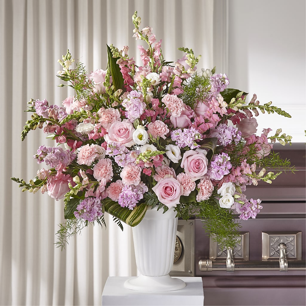 Divine Comfort Arrangement – Peonies Plants On Main, Woodruff SC