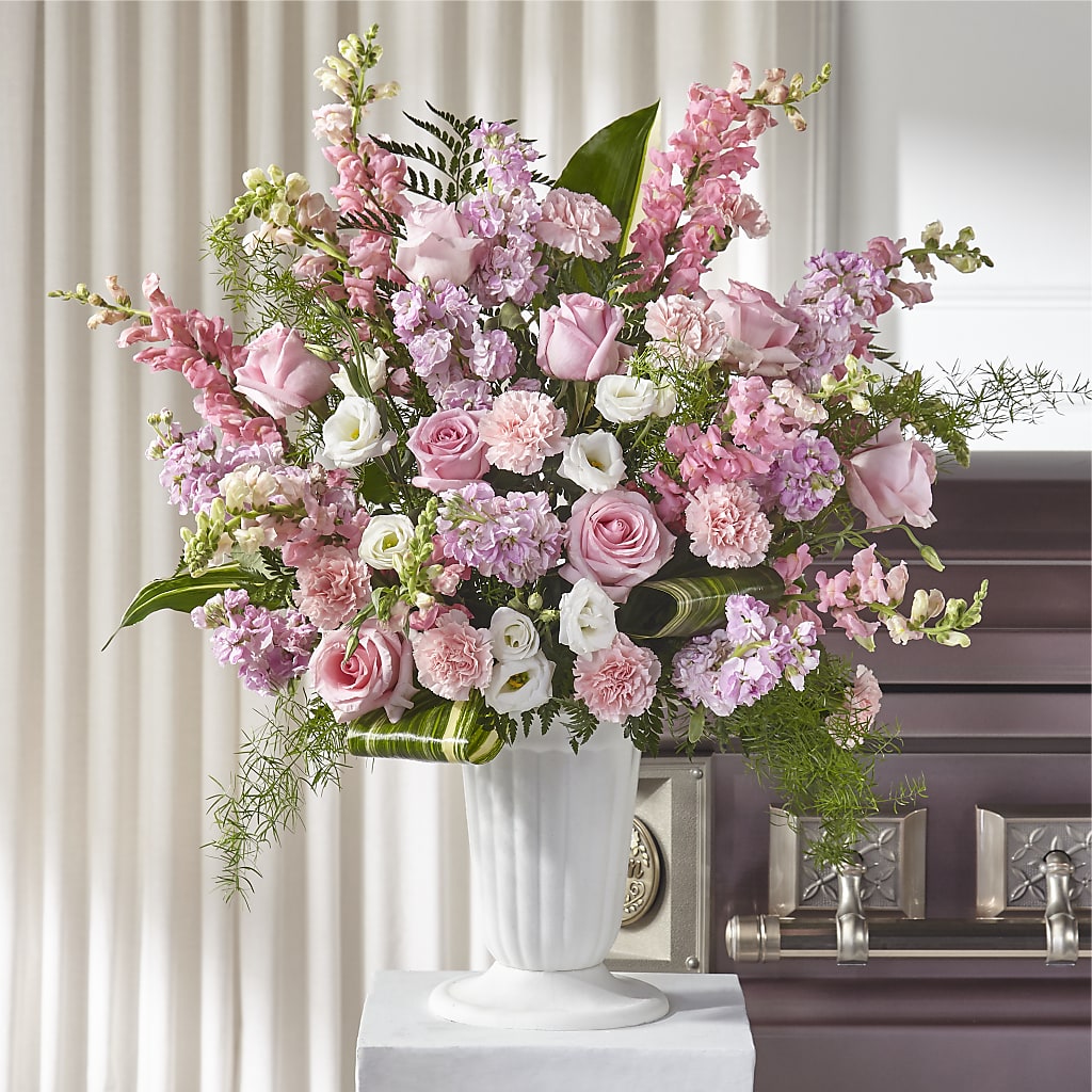 Divine Comfort Arrangement – Peonies Plants On Main, Woodruff SC