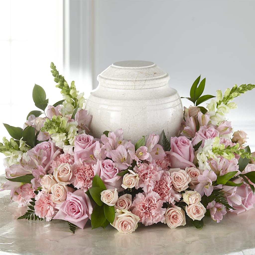 Blooms of Hope Cremation Adornment – Peonies Plants On Main, Woodruff SC