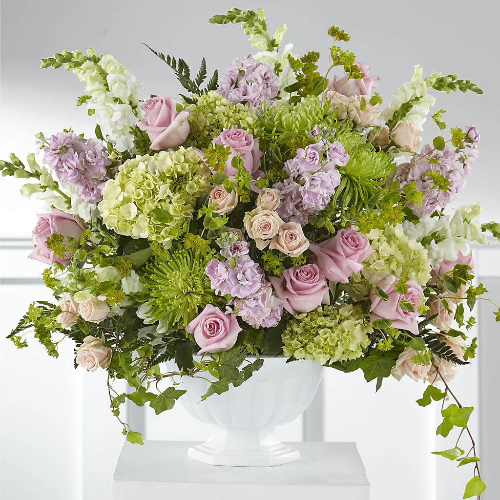 Radiant Embrace Arrangement – Peonies Plants On Main, Woodruff SC