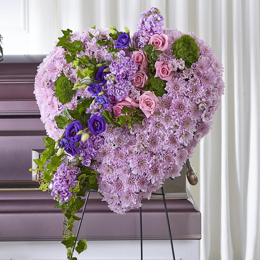 Treasured Love Standing Heart – Peonies Plants On Main, Woodruff SC