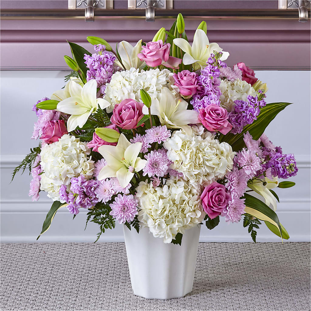 Heaven Sent Floor Basket – Peonies Plants On Main, Woodruff SC