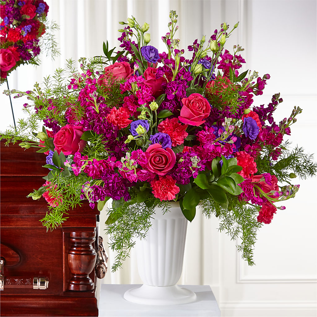 Eternal Day Arrangement – Peonies Plants On Main, Woodruff SC