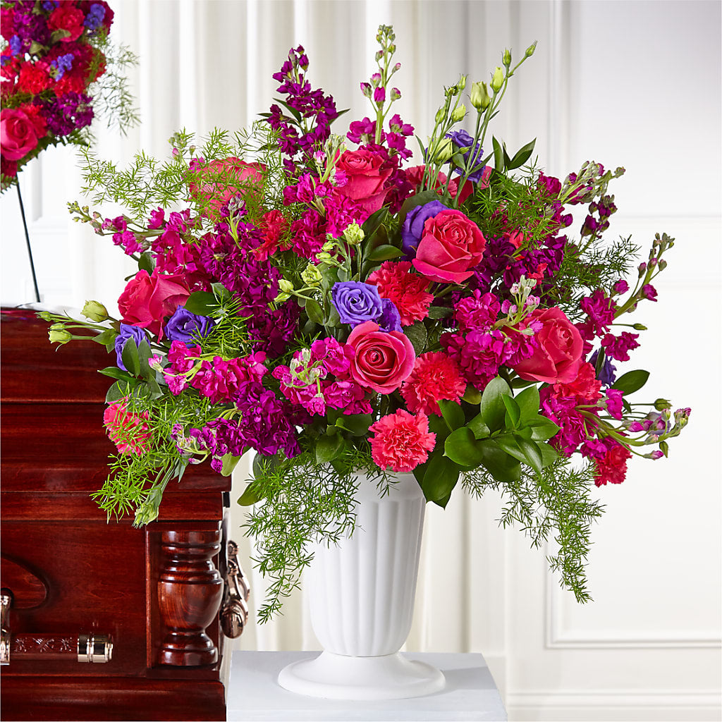 Eternal Day Arrangement – Peonies Plants On Main, Woodruff SC