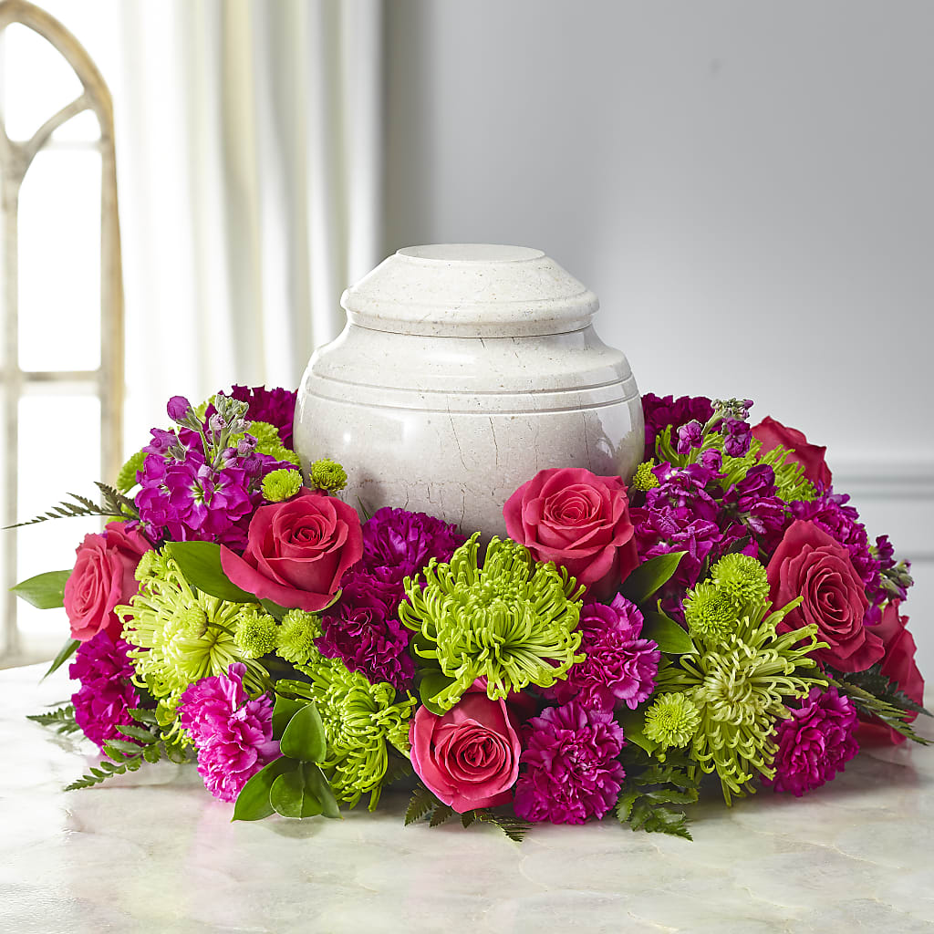 Hopeful Blessings Cremation Adornment – Peonies Plants On Main, Woodruff SC