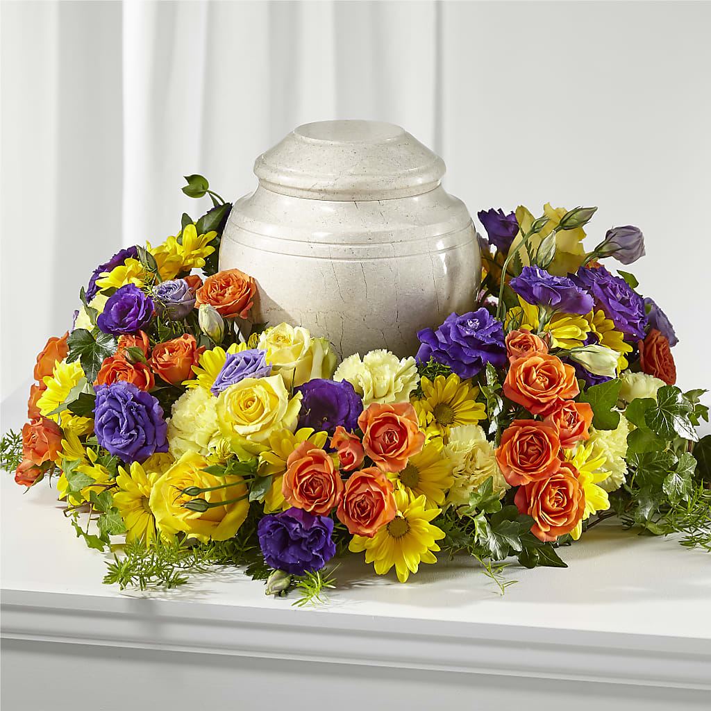 Blossoms of Remembrance Cremation Adornment – Peonies Plants On Main, Woodruff SC
