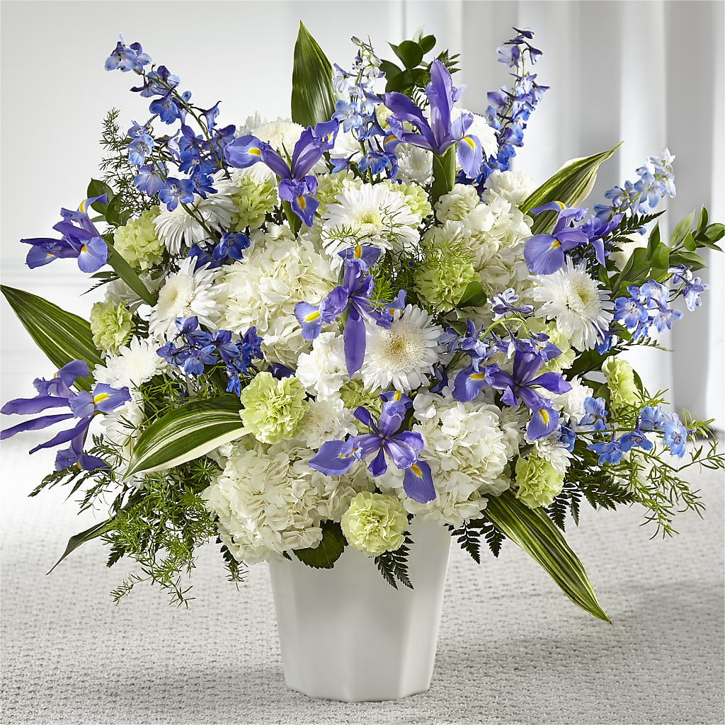 Soft Serenity Floor Basket – Peonies Plants On Main, Woodruff SC