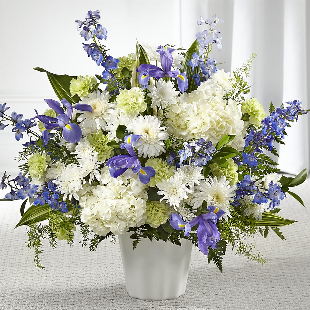 Soft Serenity Floor Basket – Peonies Plants On Main, Woodruff SC
