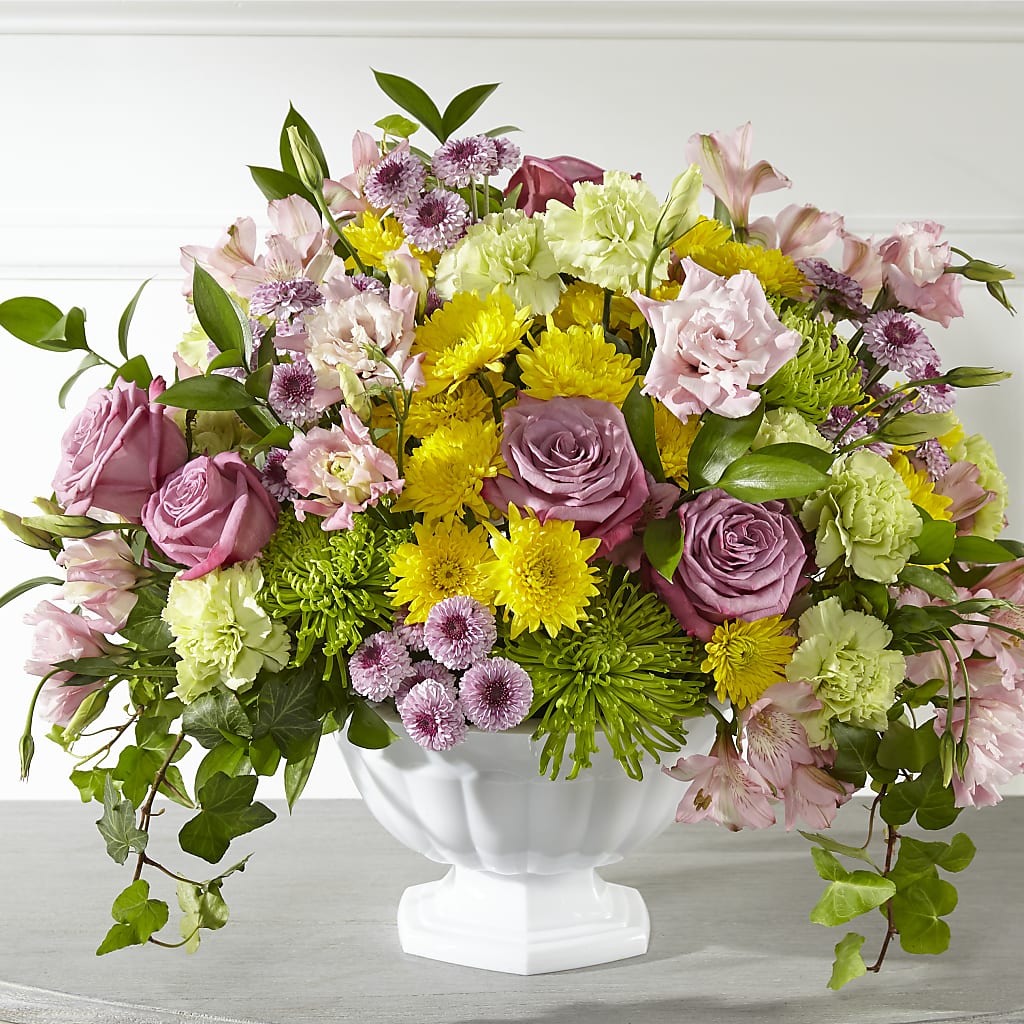 Healing Thoughts Arrangement – Peonies Plants On Main, Woodruff SC