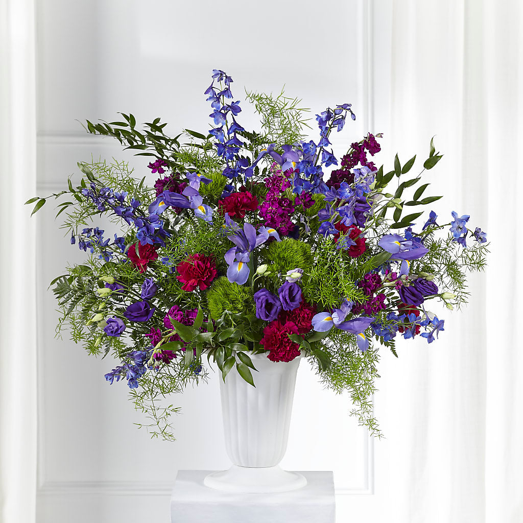 Memorial of Life Arrangement – Peonies Plants On Main, Woodruff SC