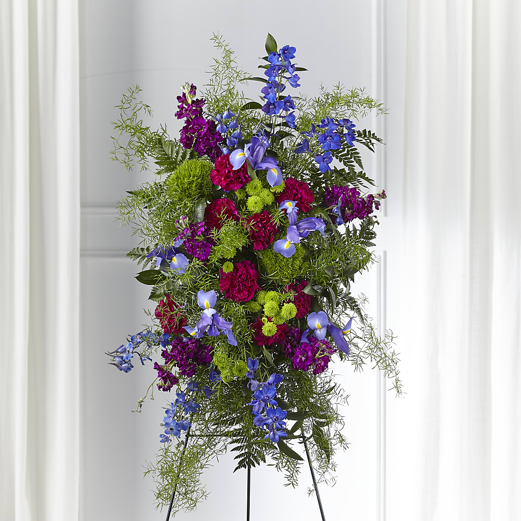 Heavenly Skies Standing Spray – Peonies Plants On Main, Woodruff SC