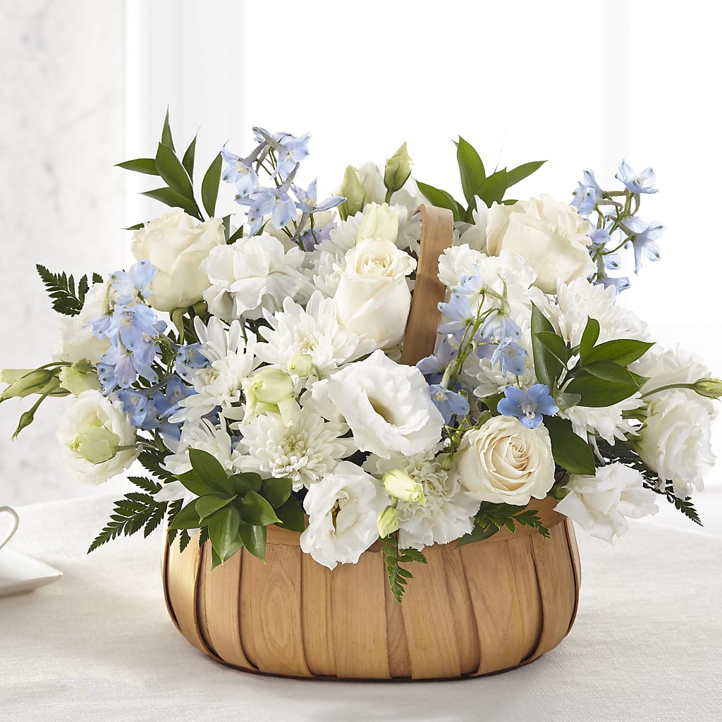Sincerely Heartfelt Basket – Peonies Plants On Main, Woodruff SC