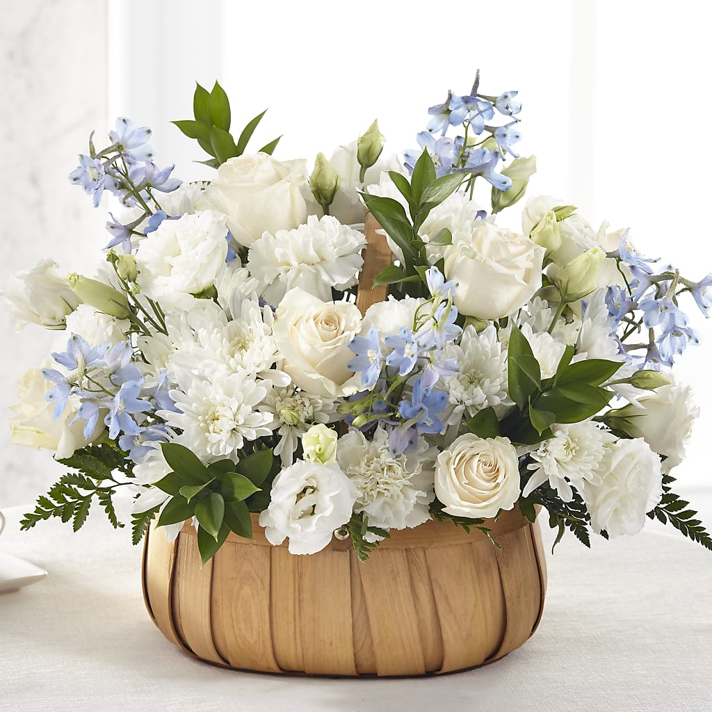 Sincerely Heartfelt Basket – Peonies Plants On Main, Woodruff SC