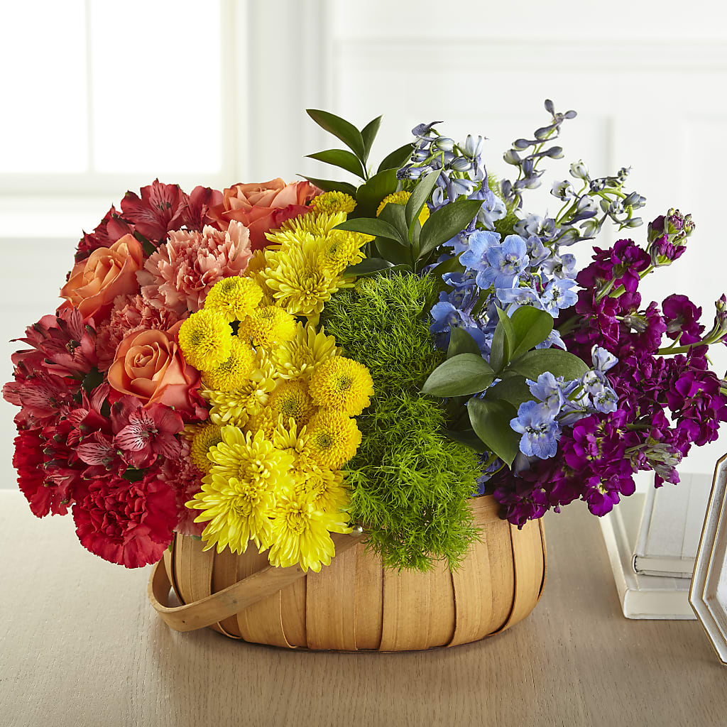 Prideful Basket – Peonies Plants On Main, Woodruff SC