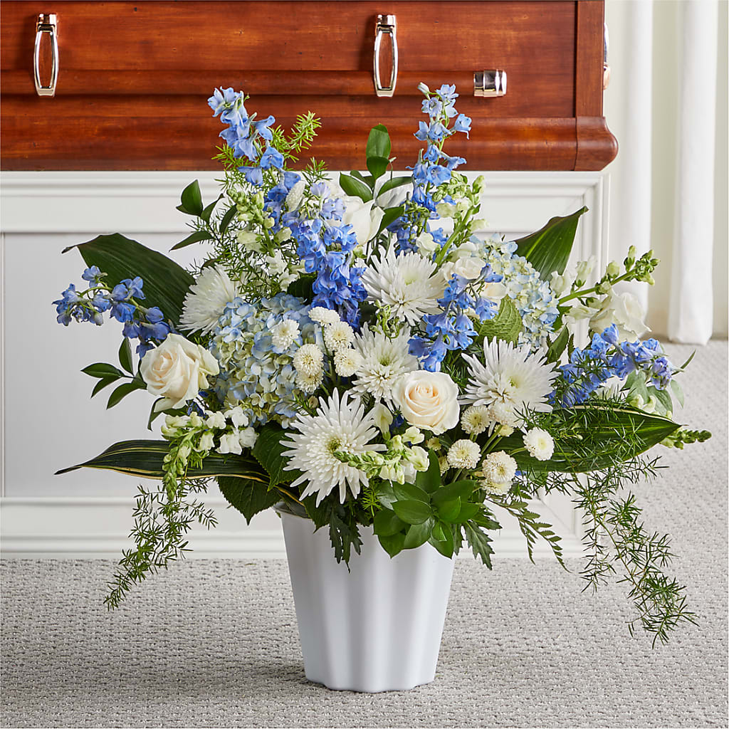 Everlasting Memories Floor Basket – Peonies Plants On Main, Woodruff SC