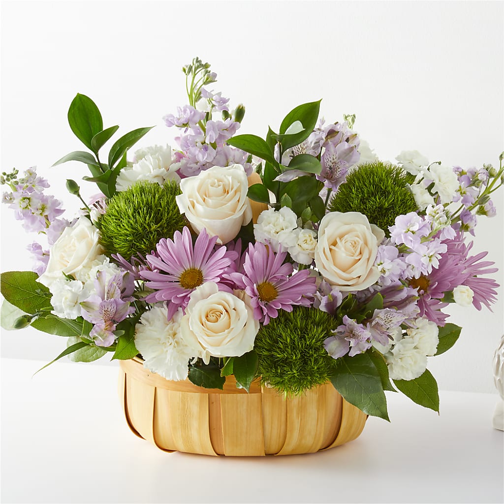 Peace & Love Basket – Peonies Plants On Main, Woodruff SC