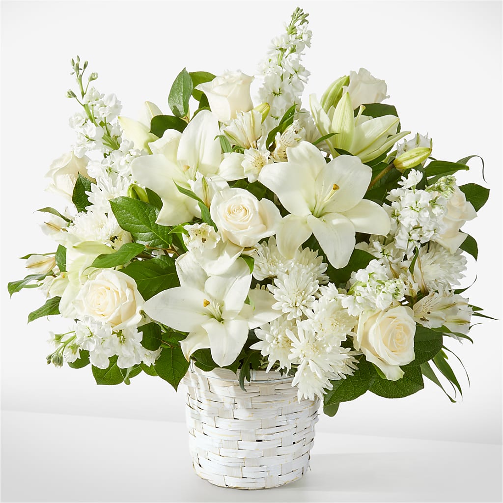 Peaceful Reflections Arrangement – Peonies Plants On Main, Woodruff SC