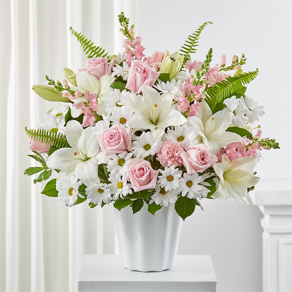 Soft Touch Tabletop Basket – Peonies Plants On Main, Woodruff SC