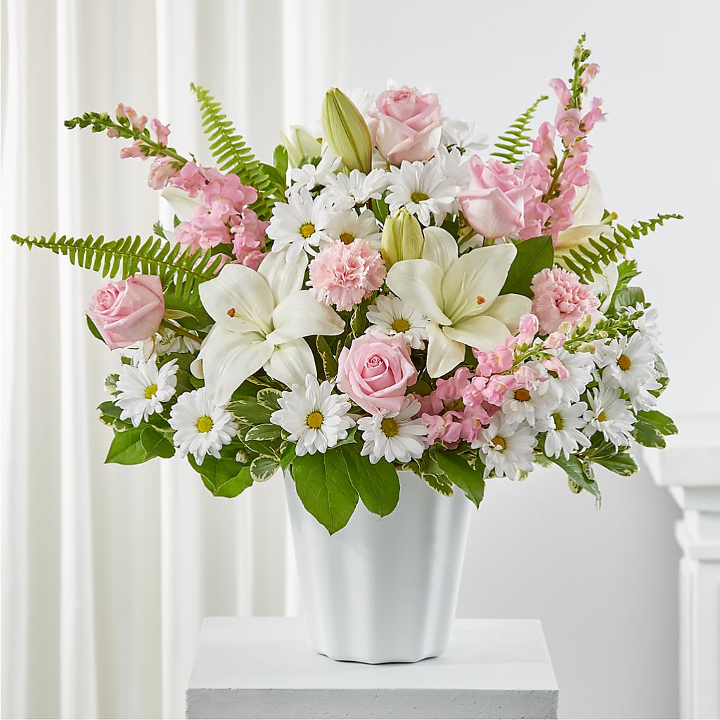 Soft Touch Tabletop Basket – Peonies Plants On Main, Woodruff SC