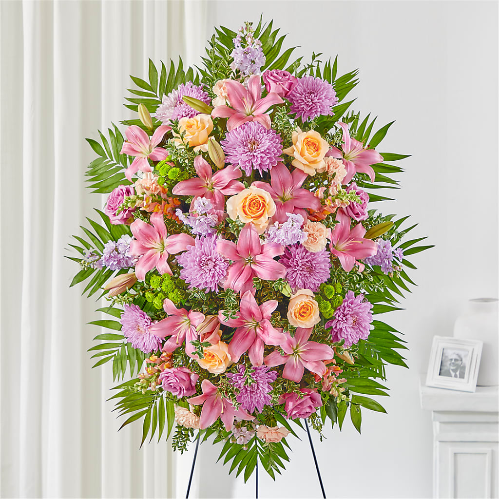 Love & Light Standing Spray – Peonies Plants On Main, Woodruff SC