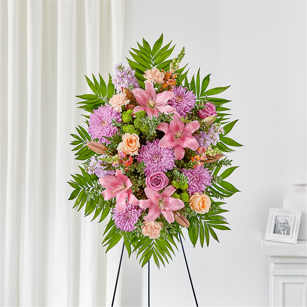 Love & Light Standing Spray – Peonies Plants On Main, Woodruff SC