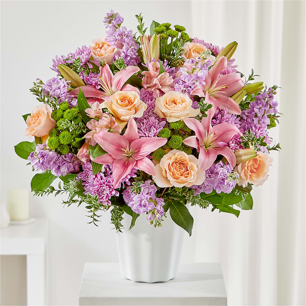 Supportive Embrace Tabletop Basket – Peonies Plants On Main, Woodruff SC