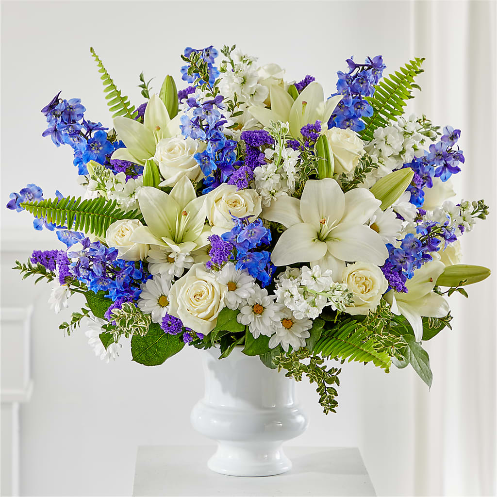 Expressions of Hope Urn Arrangement – Peonies Plants On Main, Woodruff SC