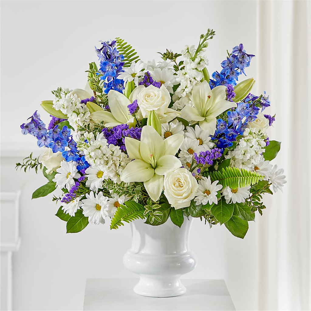 Expressions of Hope Urn Arrangement – Peonies Plants On Main, Woodruff SC